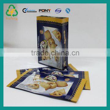 Cookies packaging bag with aluminum foil