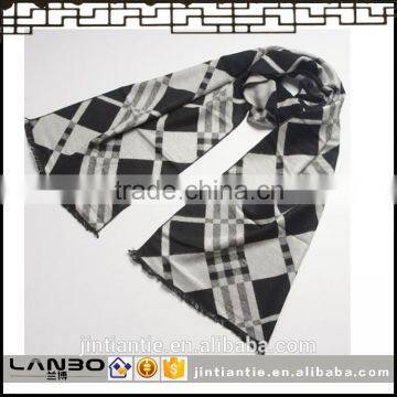 Plaid silk scarf men scarfs china fashion