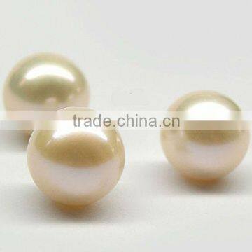 10.5-11.0mm freshwater white loose pearls beads for necklaces