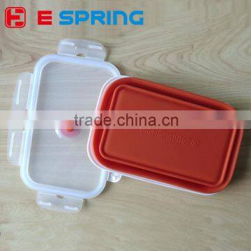 Food Container With Lid Food Grade SIlicone Collapsible Container Set