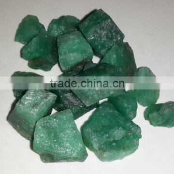 Natural Green Jade Rough Gem Stone Non-treated Opaque