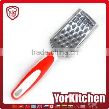 2016 best selling New design TPR handle flat industrial manual cheese grater