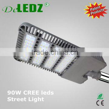 Die-cast aluminum housing ul led street lamps AC90-277v 90W UL led street light for north amercia markets