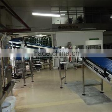 Spiral cooling tower for automatic production line