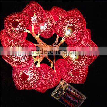 Christmas Indoor and Outdoor LED Peach Heart String Light for Festival Decoretion photo-3