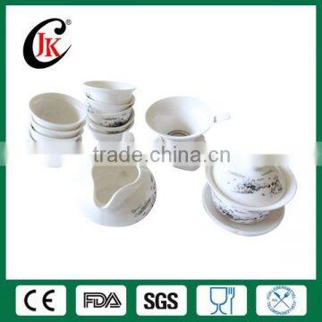 Factory direct customized ceramic tea set for 10 people wholesale