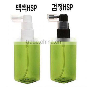 Hair Sprayer Cap PET 80ml Square Light Green