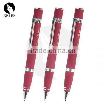 KKPEN Fashion Popular Red Rubber Ink Ball Pen photo-2