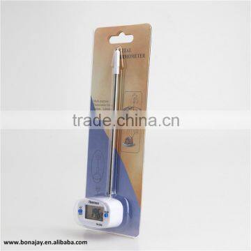 Mini Electronic Liquid Food Thermometer for BBQ Kitchen With Probe -50~+300C