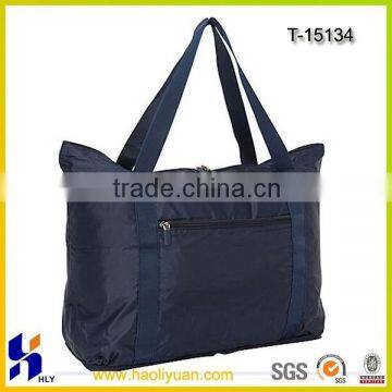 Polyester fashion promotional folding shopping bag