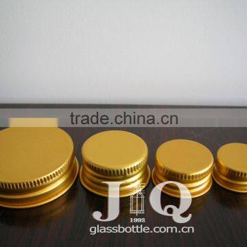 gold color aluminum cap