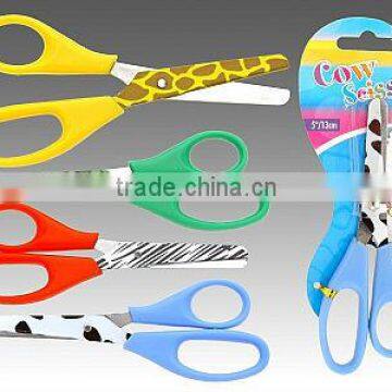 5'' Metal office scissor with plastic handle