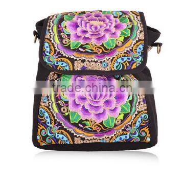 2016 New Design Fashion Bags for Ladies Ethnic Embroidery Backpack