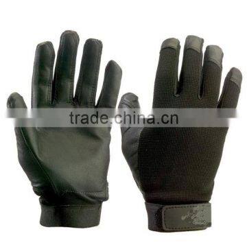 Leather Police Gloves