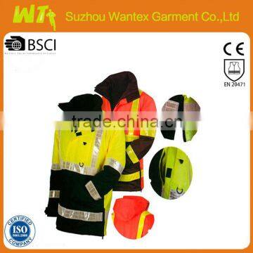 heavy warming winter jacket for man wholesale woman jacket clothing hot sale reflective parka clothing