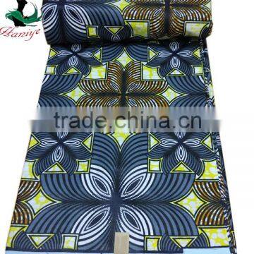 SMAW05 Haniye Wholesales high quality real wax hollandais fabric African printed wax