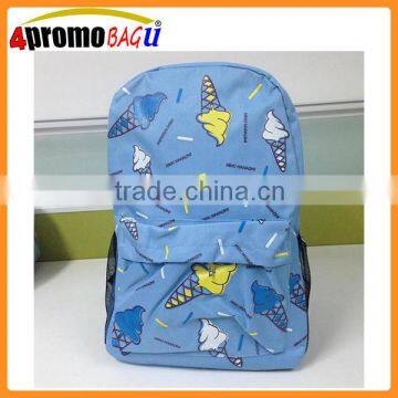 Promotional school backpack for primary students
