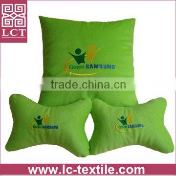 supply Machine washable removable micro plush fabric promotional cushion with embroidery(LCTP0142)