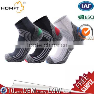 compression socks coolmax with wool loop for men sports running