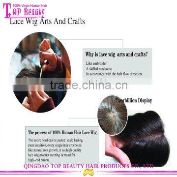 Trade Assurance Silk Top 100% Raw Unprocess Remy Virgin Human Hair Full Lace Wigs With Bangs photo-3