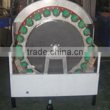 Glass bottle washing machine