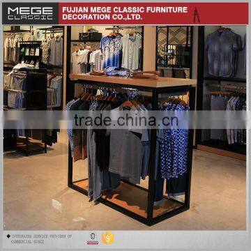 New Design Metal Hanging Clothing Shop Displays