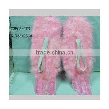 pink feather wings