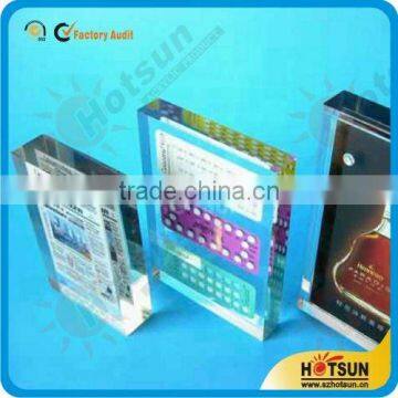 best saller plexiglass paperweight