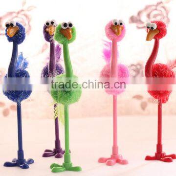 Desk Bird Pen funny bird shape ball pen