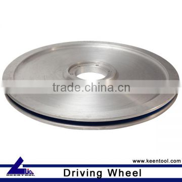 Drive pulley for wire saw machine