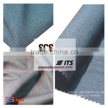 ES4047 linen cotton fabric in shaoxing for pants fabric