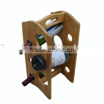 Wood Wine Rack