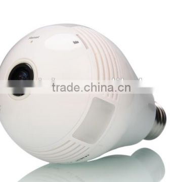 Wireless bulb ip camera