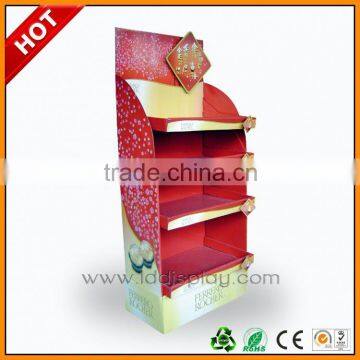 point of purchase store display ,pocket cardboard display stand for store sale ,plant cardboard display racks for store