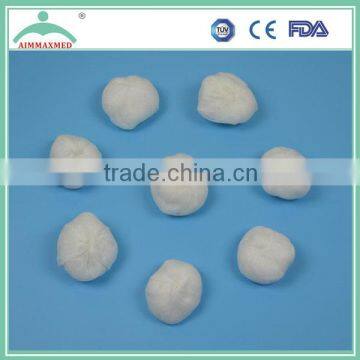 bleached high absorbent round gauze balls