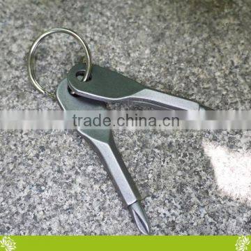 Slotted&Phillips Screwdrivers Survival Hand Tools,Latest Design Key Screwdriver Set, Outdoor Pocket Screwdriver Set for Camping photo-3