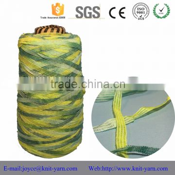 high tenacity soft acrylic polyester tape yarn for knitting