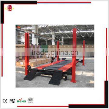 new factory movable 4T 4 post car lift