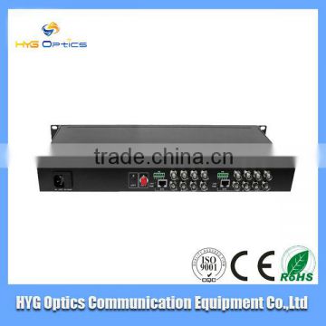 16 Channel Video and 1 Reverse Data Optical Transmitter and Receiver/data transmitter and receiver