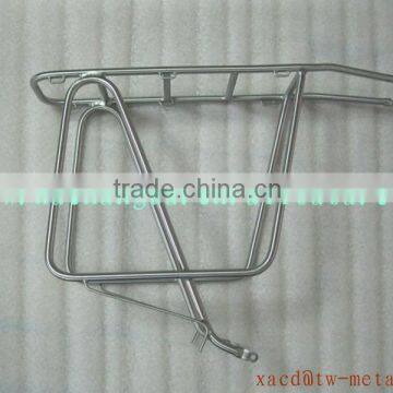 Customized luggage bike rack titanium bicycle rear rack capacity 25kg XACD bicycle rear rack baggage