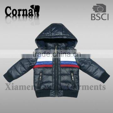 kid polyester padding hoody jacket,children hoody cloth