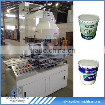 Automatic round can lid seamer machine for bucket container tin can box