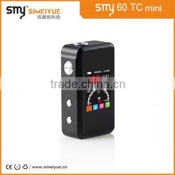 new presernt for halloween 60w temp control mini box mod smy60tc with factory price pk ipv mini box mod