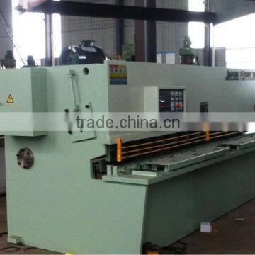Hydraulic metal guillotine thick 4mm shearing machine