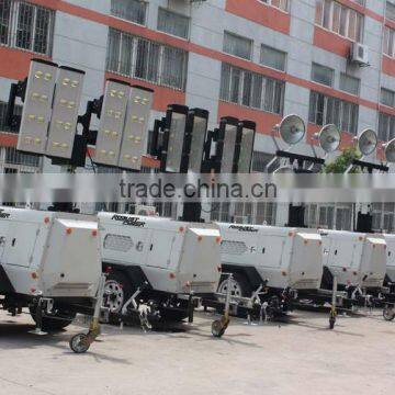 8~9m Diesel Mobile LED Construction Lighting Tower photo-3