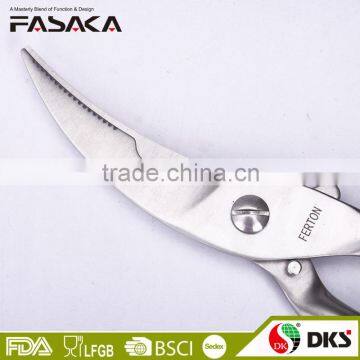 S30.8510-2016 New Design High Grade Stainless Steel Poultry Shears With Soft Touch Handl photo-3