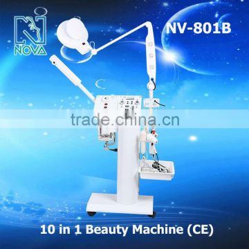 NV-801B 10 in1 Multifunctional Beauty Equipment white corundum dermabrasion for salon use