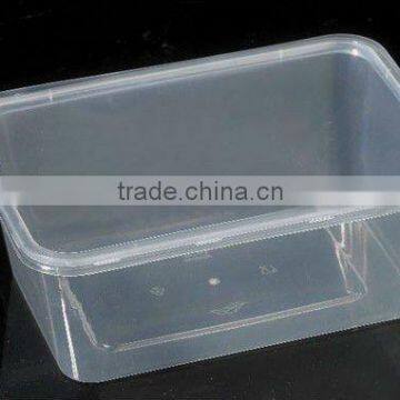 Disposable Microwave Clear Plastic Box