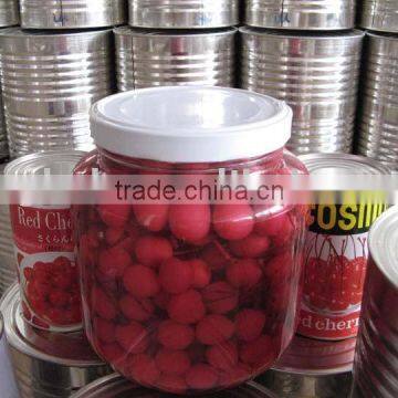 Canned red cherry