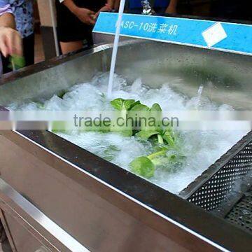 WASC-10 Stainless Steel Bubble Vegetable and Fruit Washer Machine photo-3
